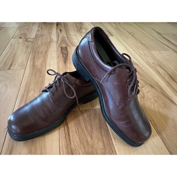 Rockport Mens Style Crew Apron Toe Lace Up Keegan Oxford Dress Shoes 8.5 - Picture 7 of 7